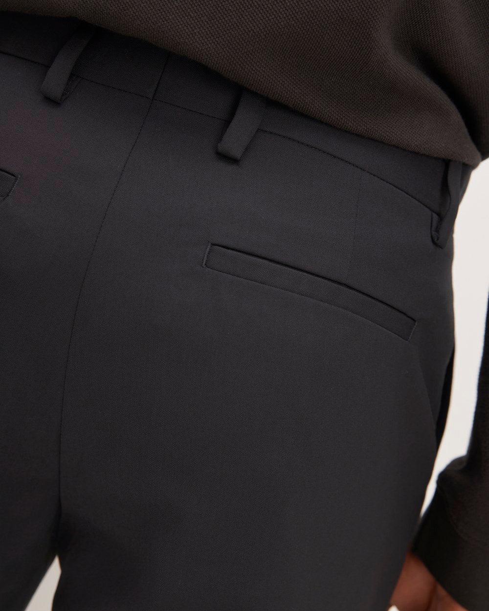 The Italian Wool Pant |  Black