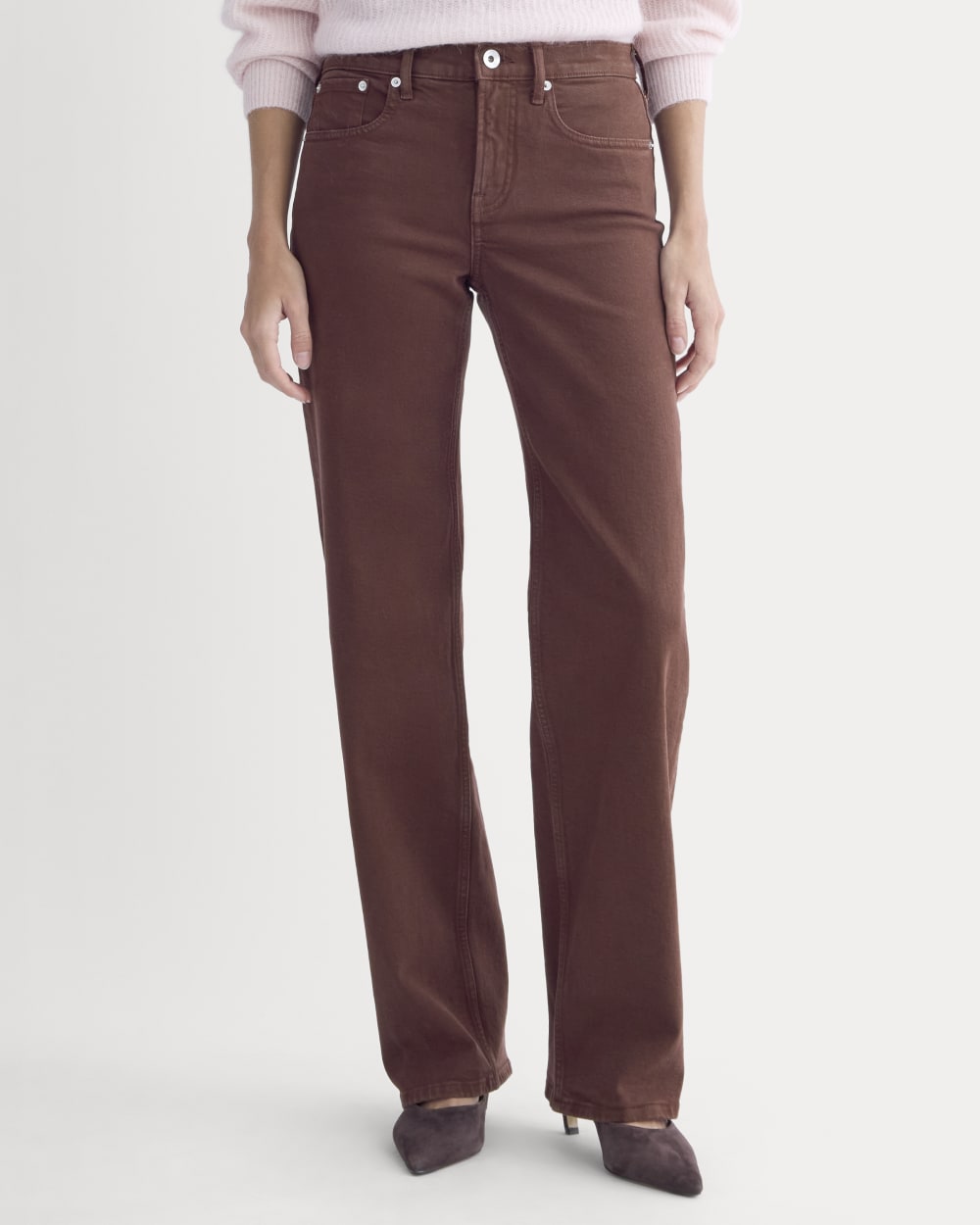 The Column Jean | Bitter Chocolate | 33 Inseam