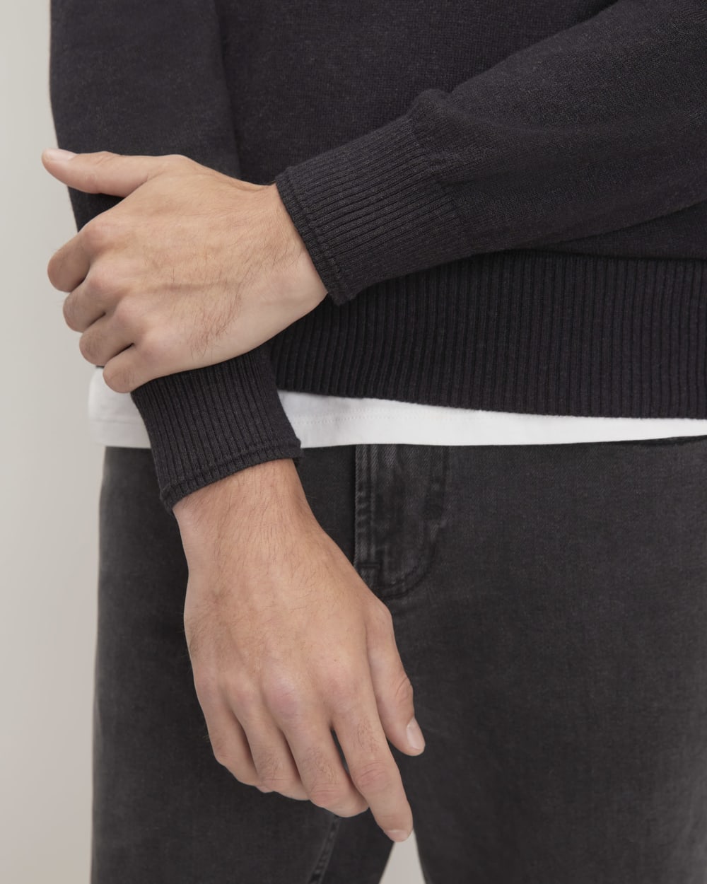 The No-Sweat Sweater | Uniform | New Black