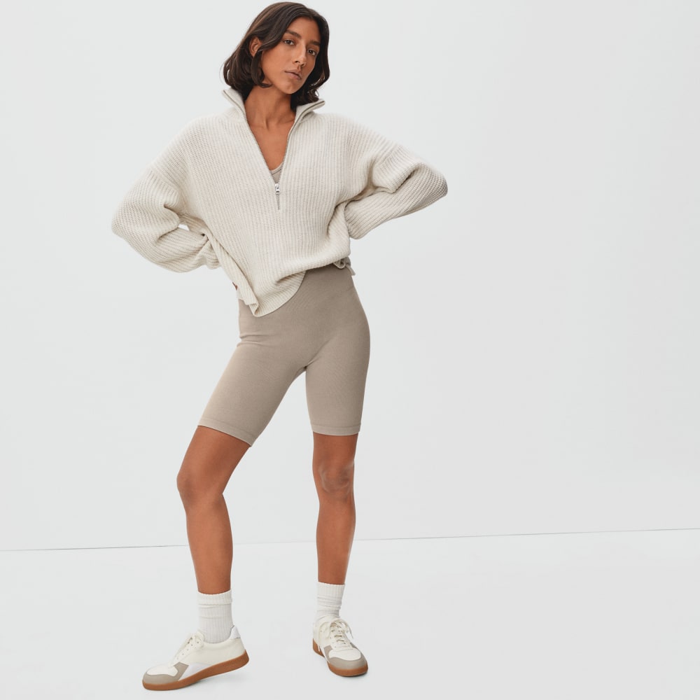 The Seamless Bike Short | Burnt Sugar