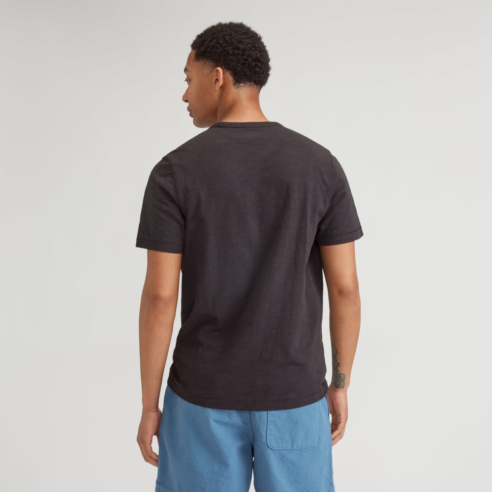 The Cotton Slub Crew  | Black