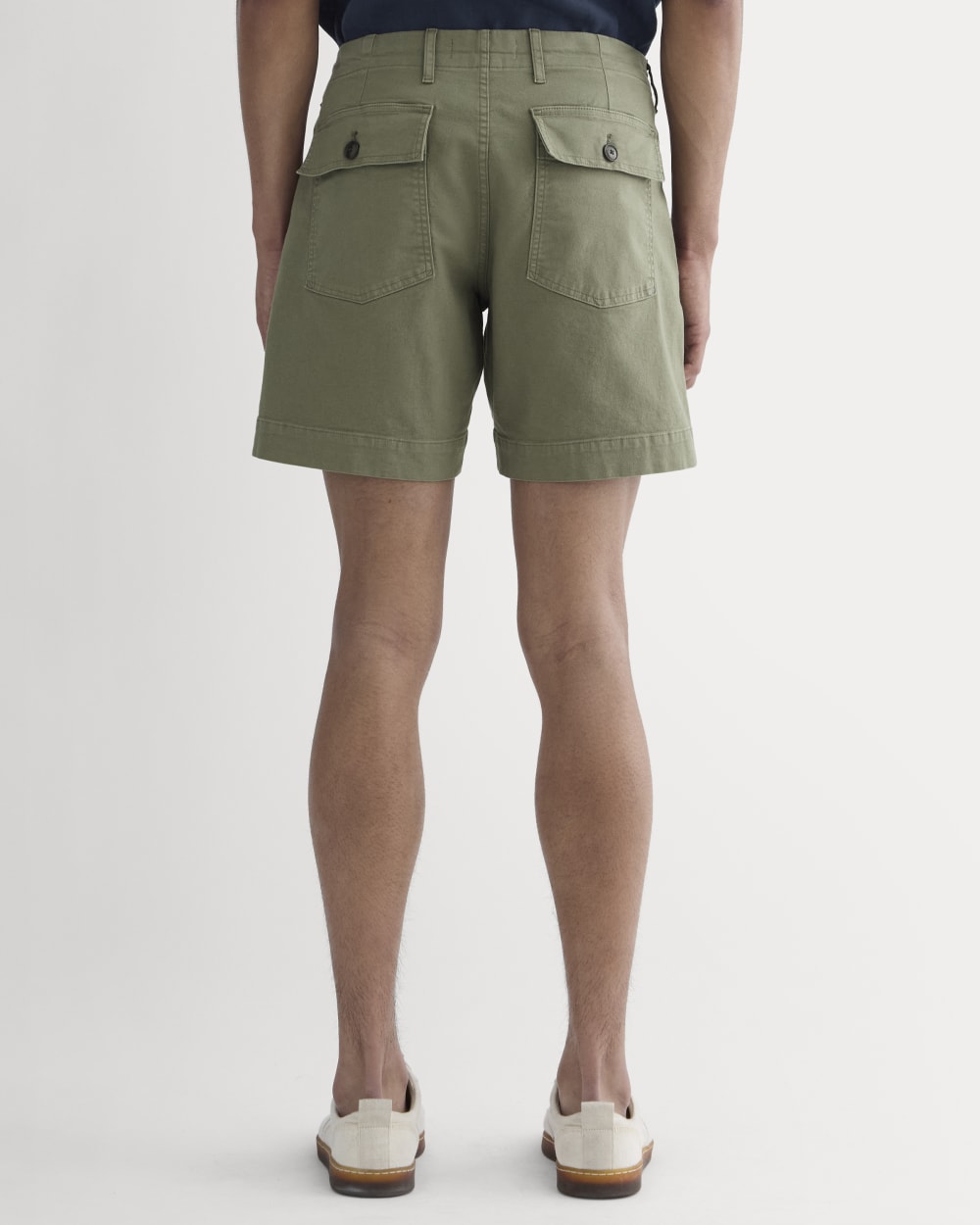 The Canvas Relaxed Short | Lichen Green
