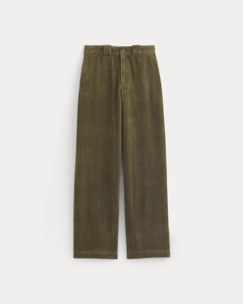 Corduroy Wide-Leg Trouser | Beech