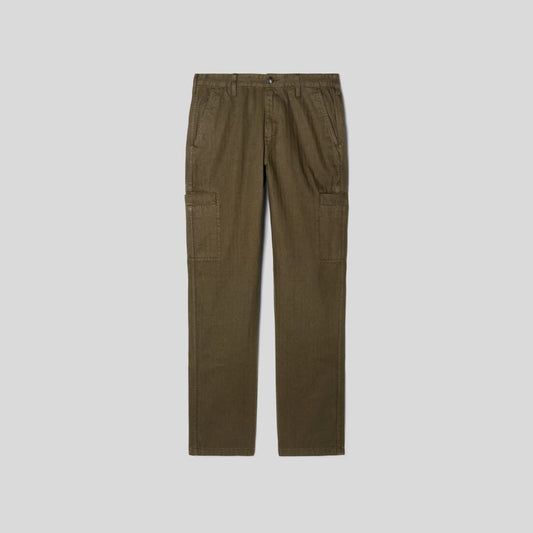 The Organic Cotton Herringbone Refined Cargo | Beech