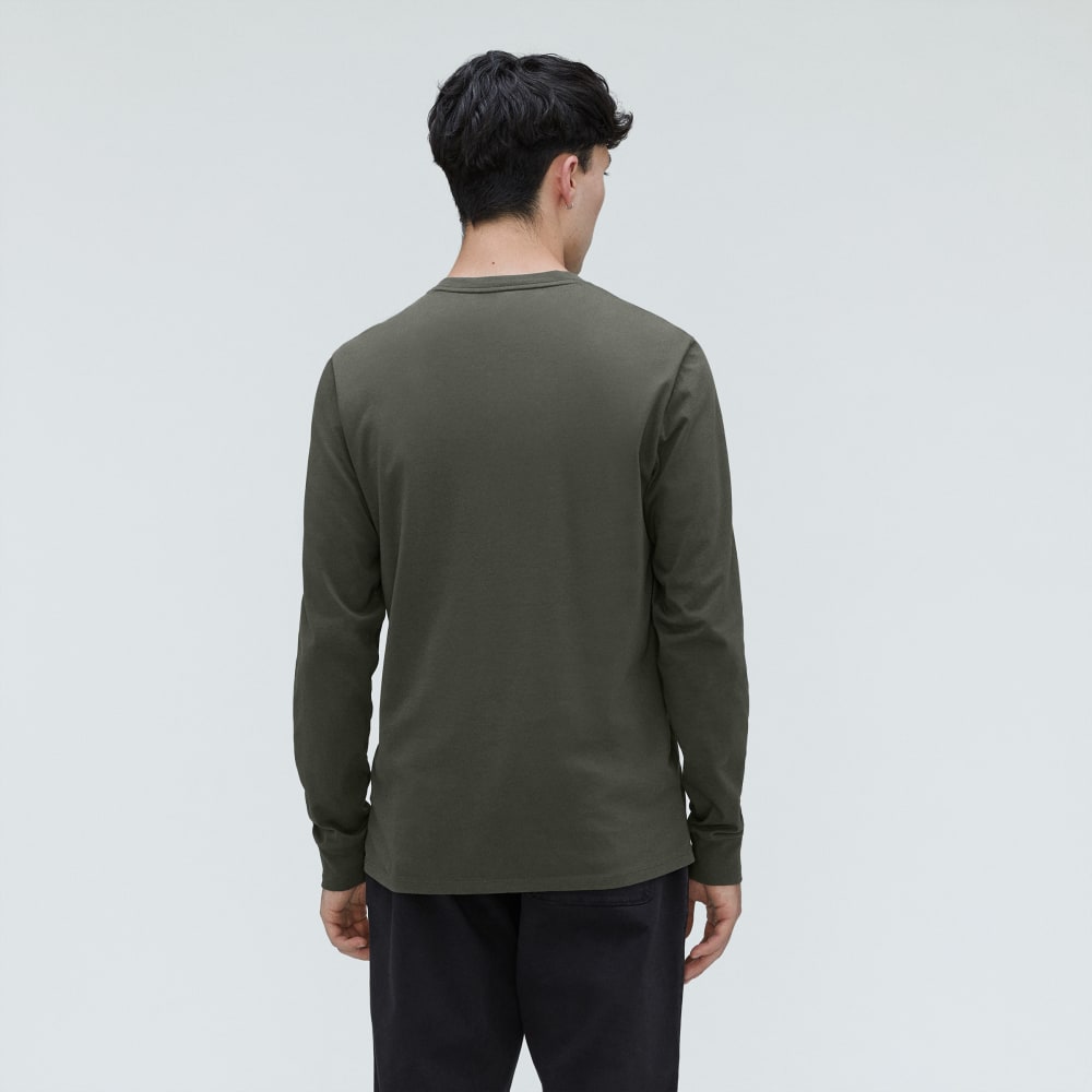 The Organic Cotton Long-Sleeve Pocket Tee | Kambaba