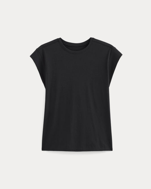 The Muscle Tee in Essential Cotton | Black