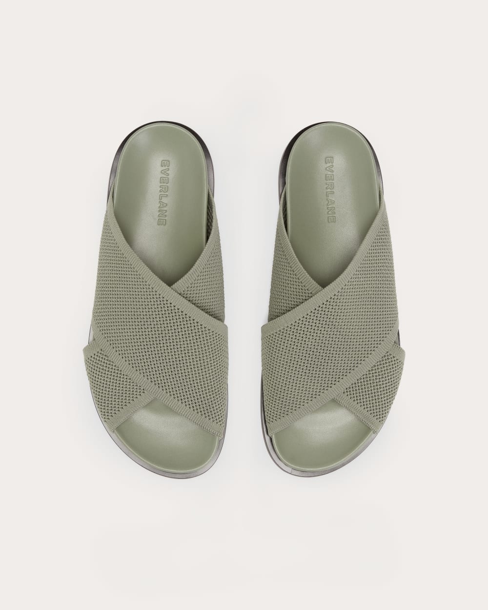 The ReKnit Form Crossover Sandal | Seagrass