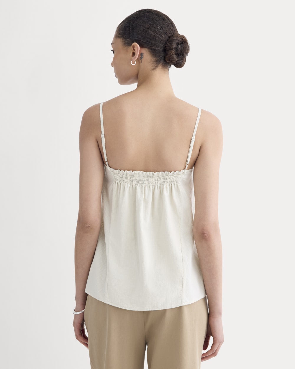 The Flowy Gauze Cami | Birch