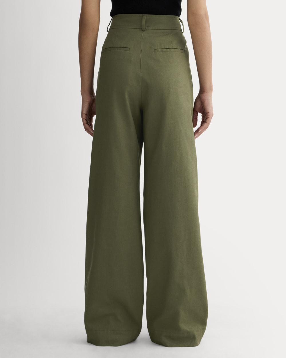 The Draper Pleated Pant in Buttersmooth | Kalamata | 30 Inseam