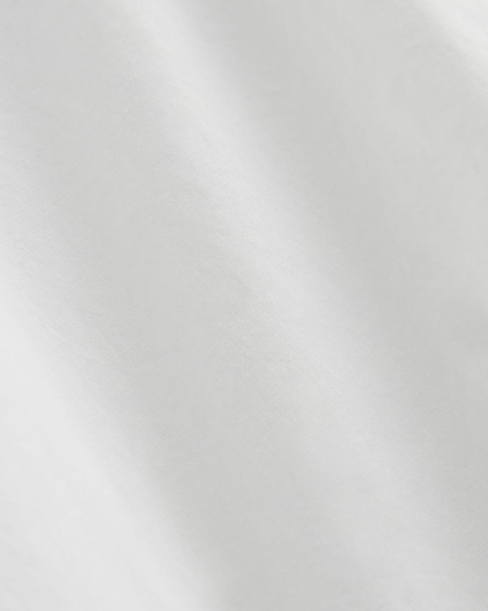 The Lace Trim Popover | White