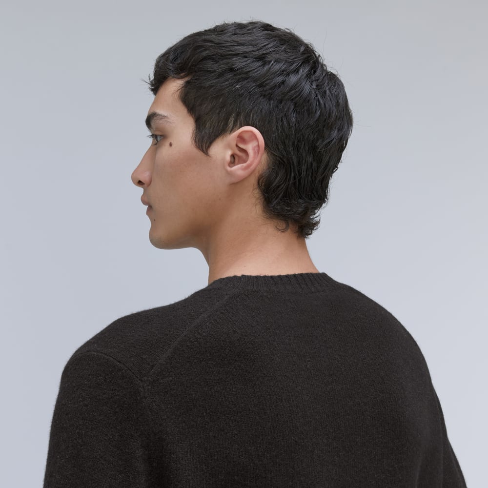 The Everyone Cashmere Crew | Black