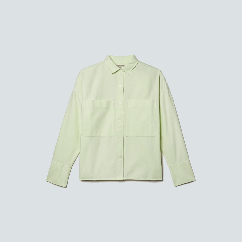 The Boxy Oxford | Seafoam Green