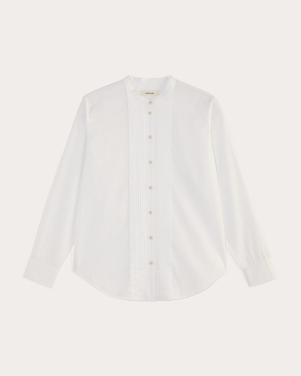 The Tuxedo Shirt in Silky Cotton | White