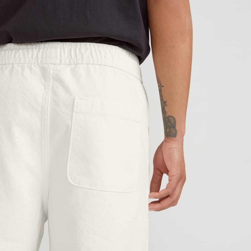 The Canvas Organic Cotton Drawstring Pant | Bone