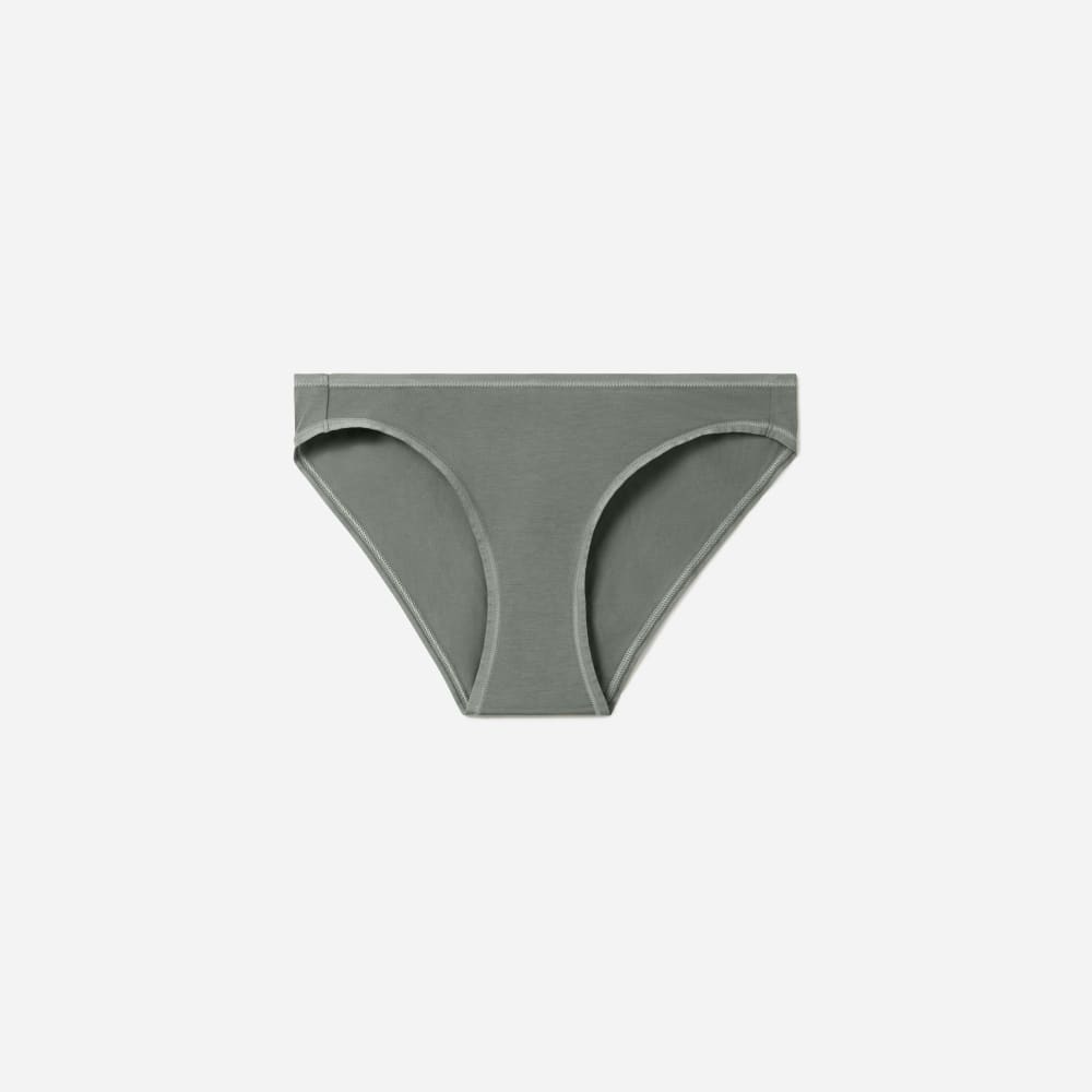 The Cotton Bikini | Dark Sage