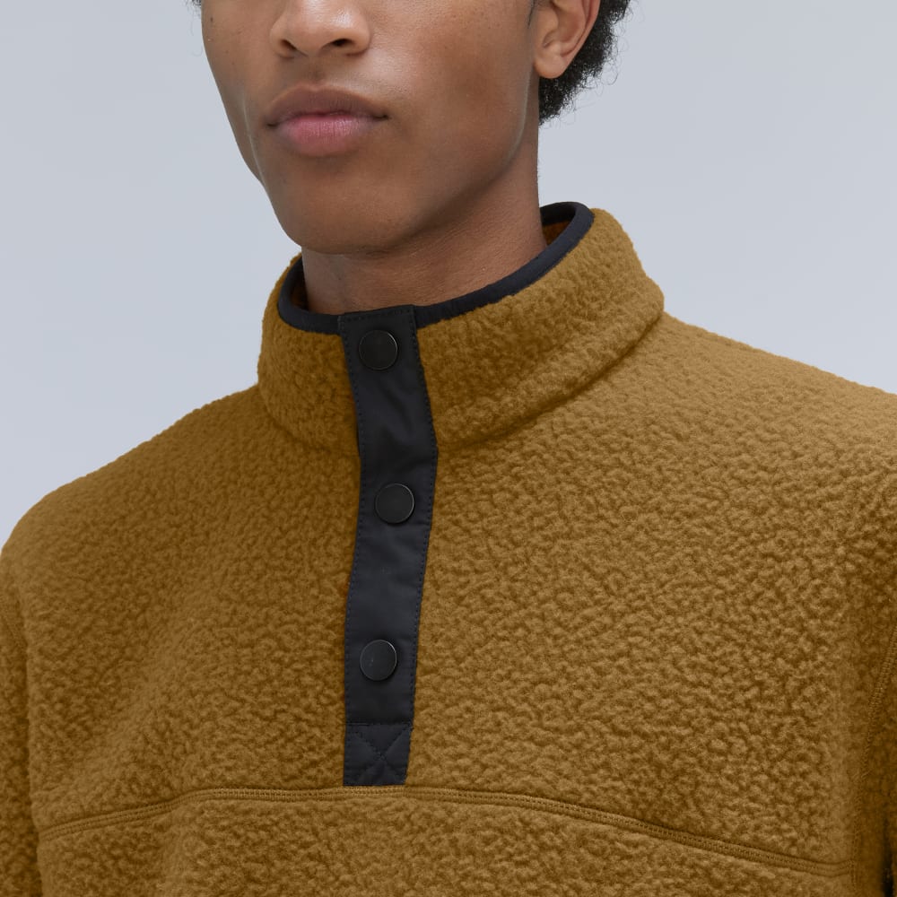 The ReNew Fleece Pullover | Tapenade