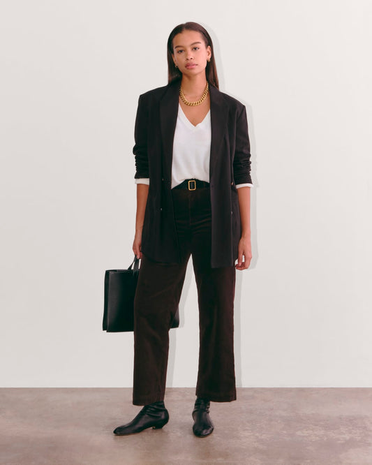 The Sailor Pant in Corduroy | Black