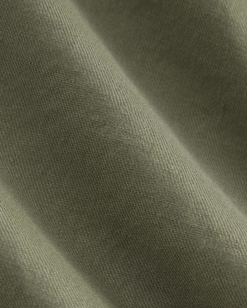 The Wide-Leg Pant in Stretch Linen | Lichen Green