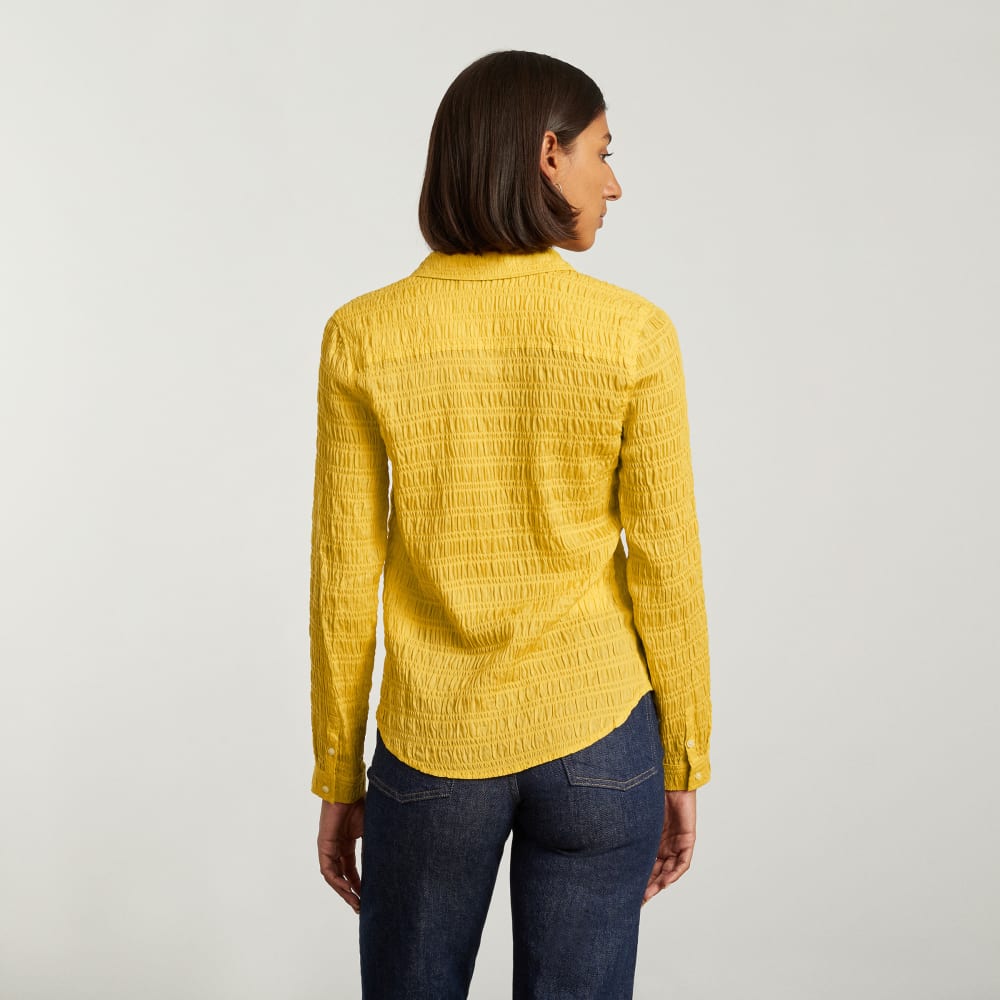 The Button Smock Top | Super Lemon