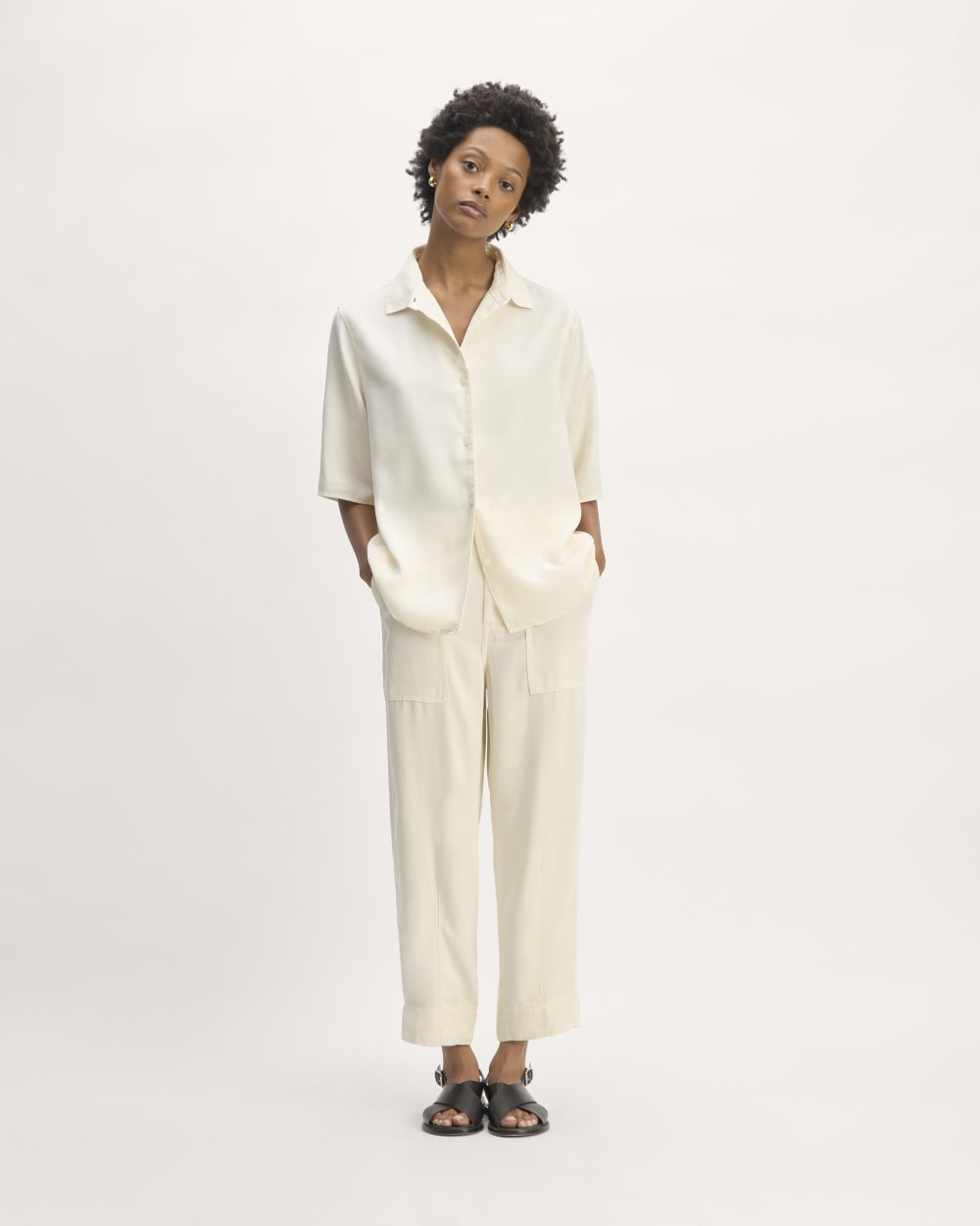 The Short-Sleeve Shirt in Butterlite | Bone