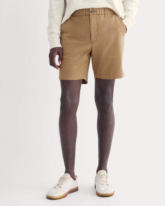 The Pull-On Performance Chino Short | Toasted Coconut
