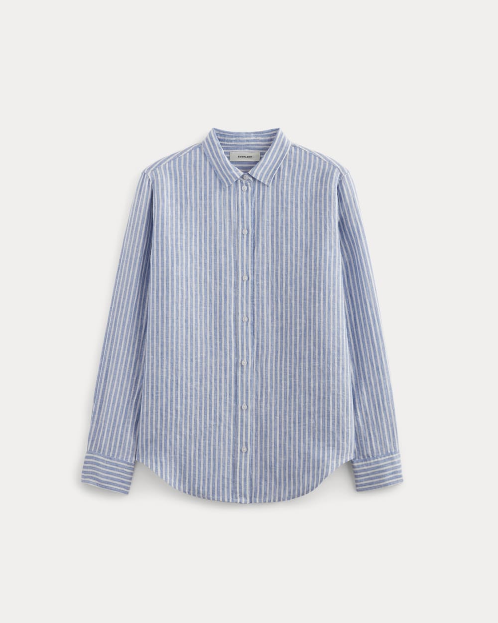 The Must-Have Shirt in Linen | Bluebell / Bone