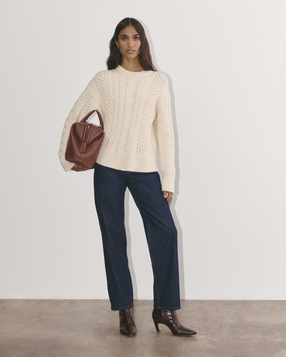 The Cable Sweater in Everyday Cotton | Canvas