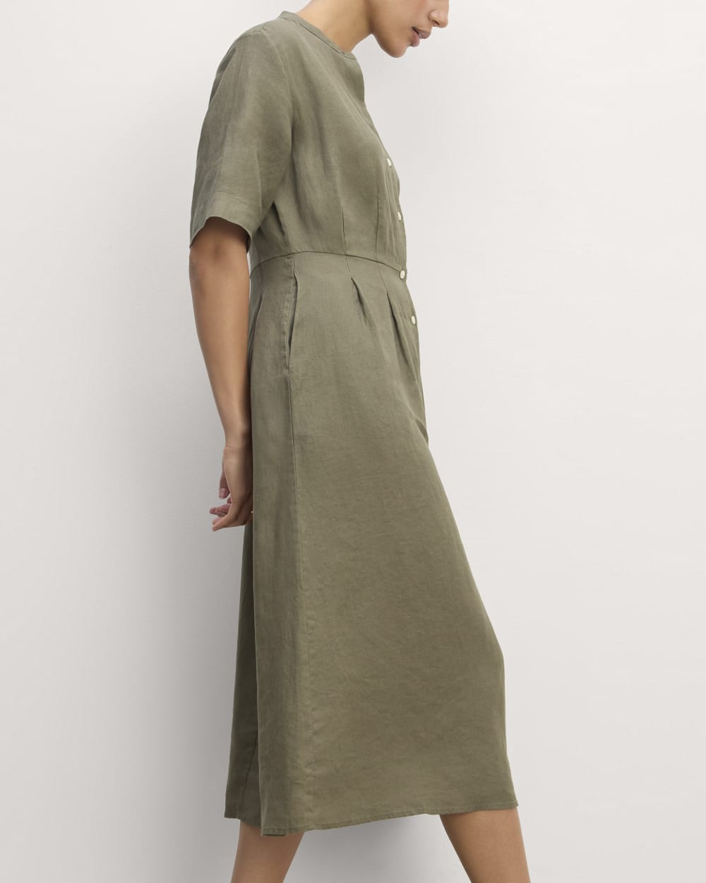 The Frolic Dress in Linen | Kalamata