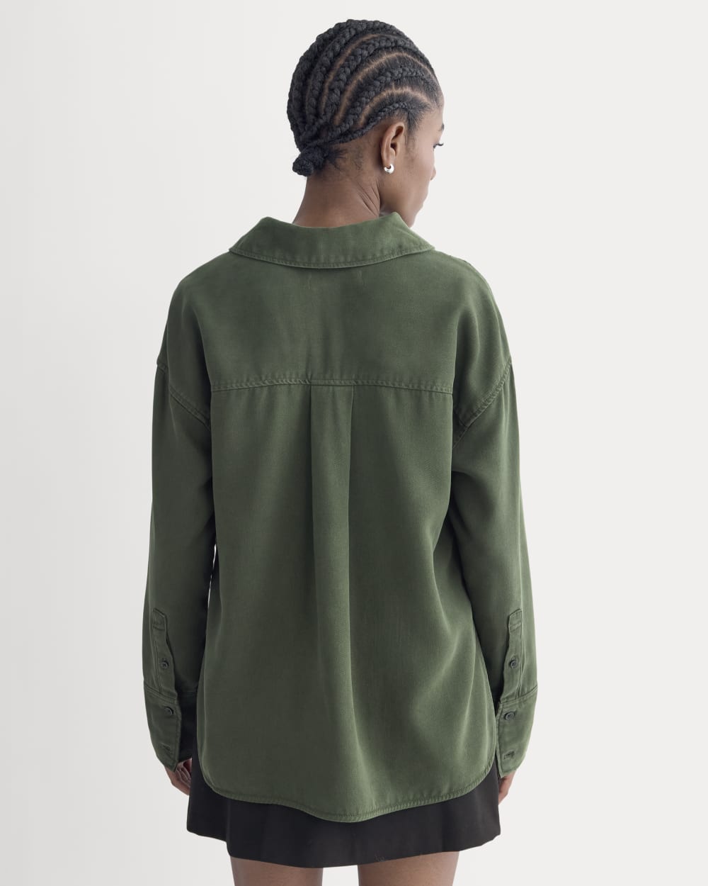 Boxy Shirt in Buttersoft | Dark Forest