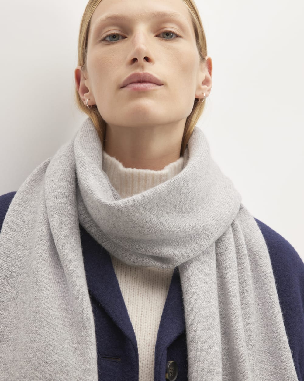 The ReCashmere Scarf |  Heathered Grey