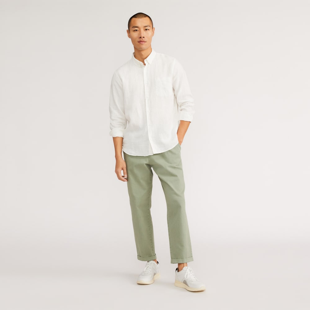 The Classic Shirt in Linen | White