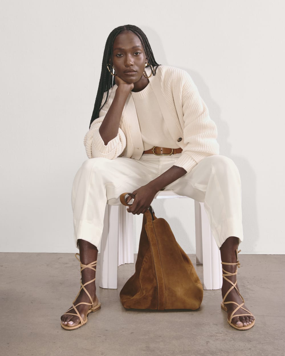 The Utility Pant in Buttersoft | Bone