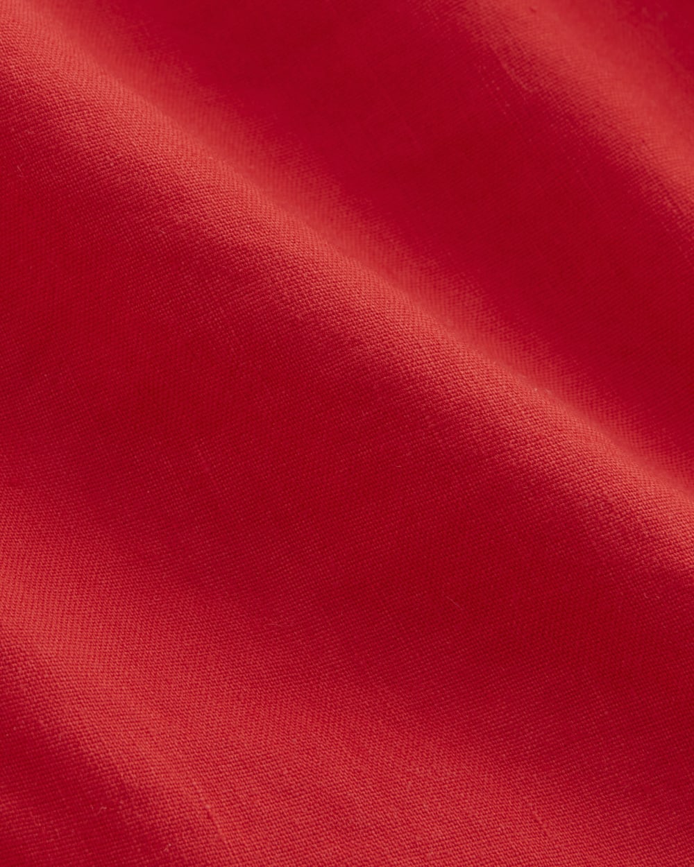 The Seamed Top in Stretch Linen | Classic Red