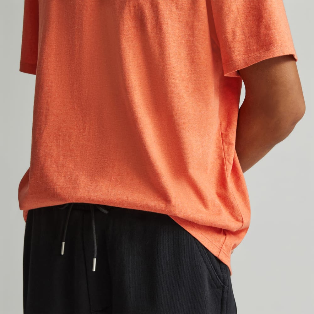 The Organic Cotton Crew | Heathered Paprika