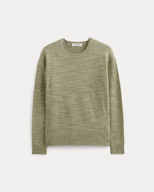 The Slouch Sweater in Cotton Linen | Eucalyptus