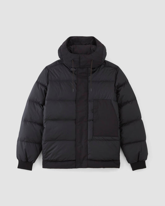 The ReNew Short Puffer | Black