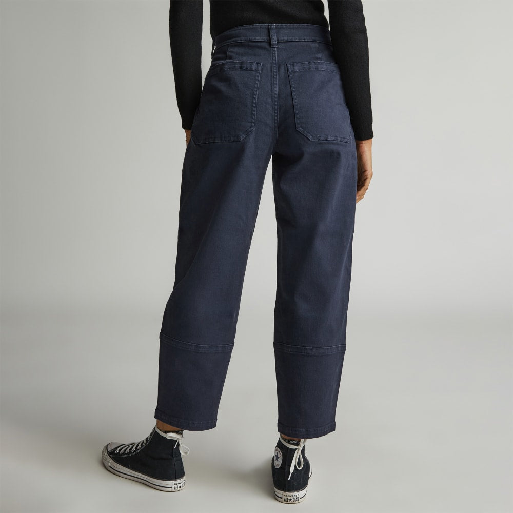 The Utility Barrel Pant |  Navy  | Regular