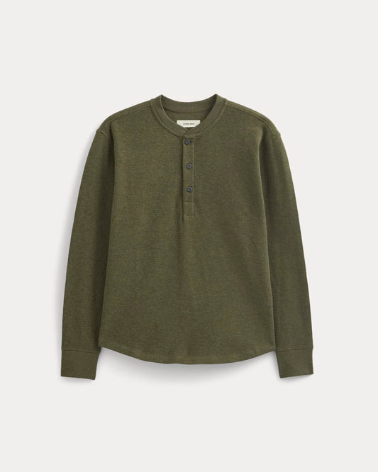Thermal Henley in Cozy Waffle | Heather Beech
