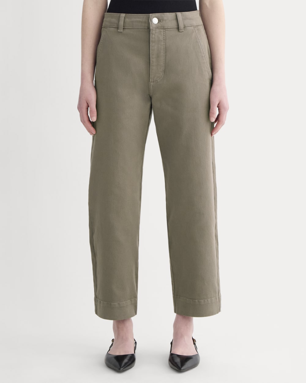 The Utility Straight-Leg Pant | Taupe | 26.5 Inseam
