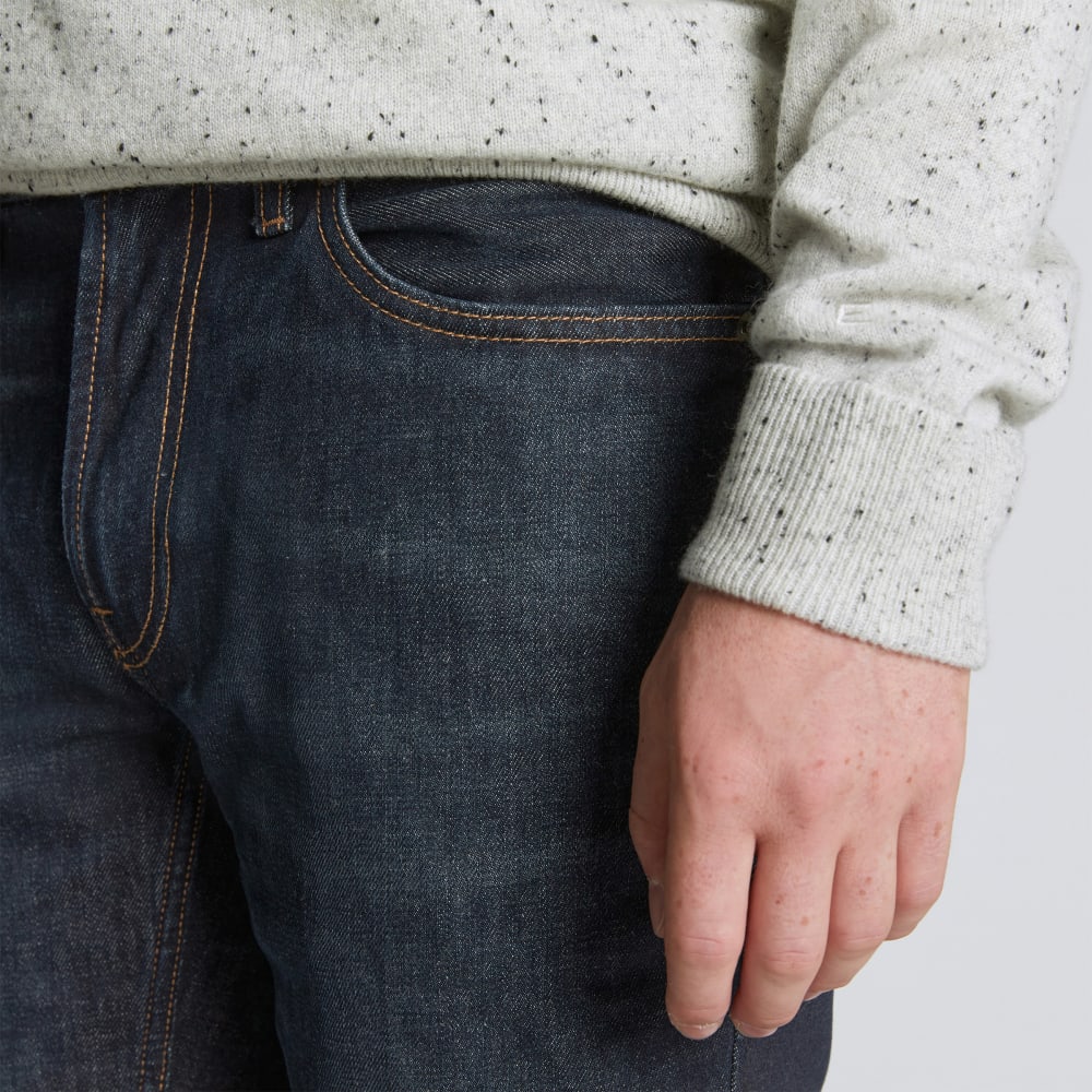 The Organic Cotton Slim-Fit Jean | Broken-In Blue Wash