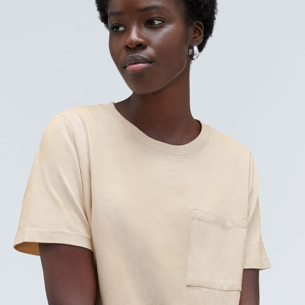 The Organic Cotton Weekend Tee Dress | Brazilian Sand