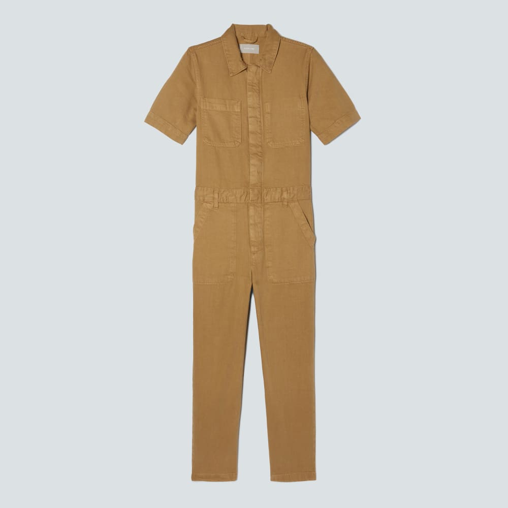 The Supersoft Jean Coverall | Spring Fennel