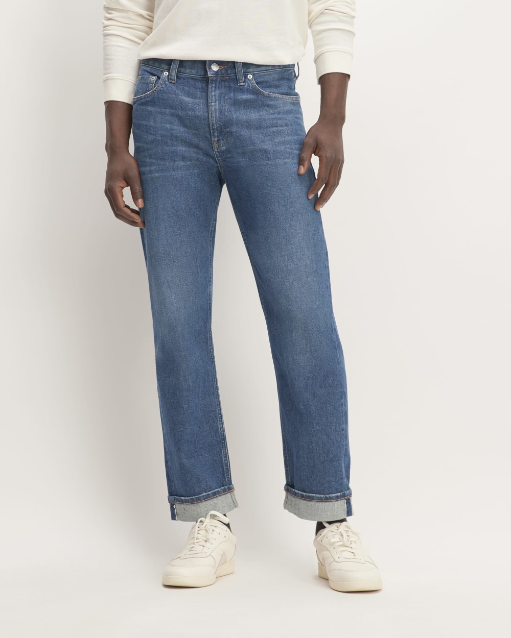 The Selvedge Straight Fit Jean | Inkwell Blue
