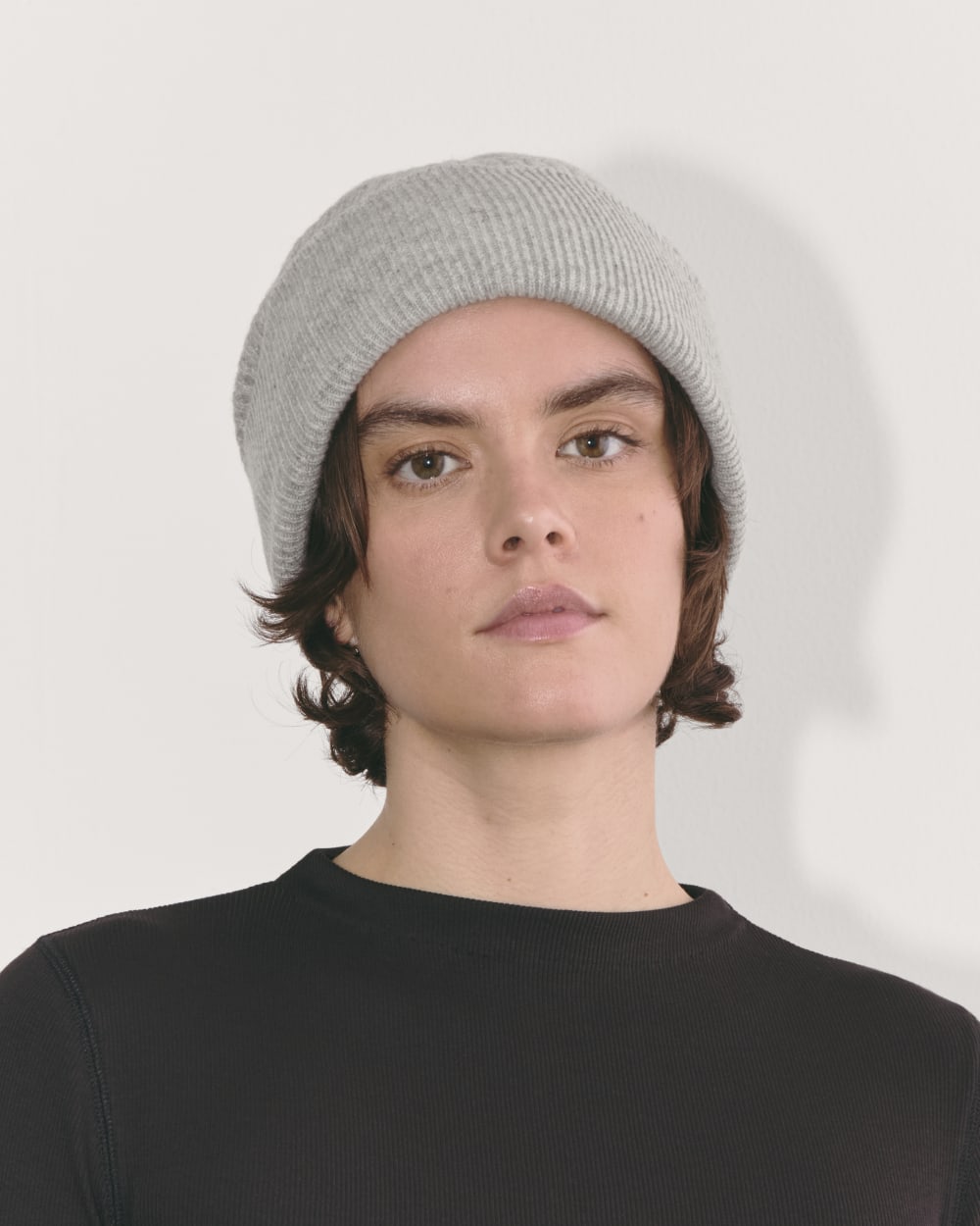 The Waffle Beanie | Heather Grey