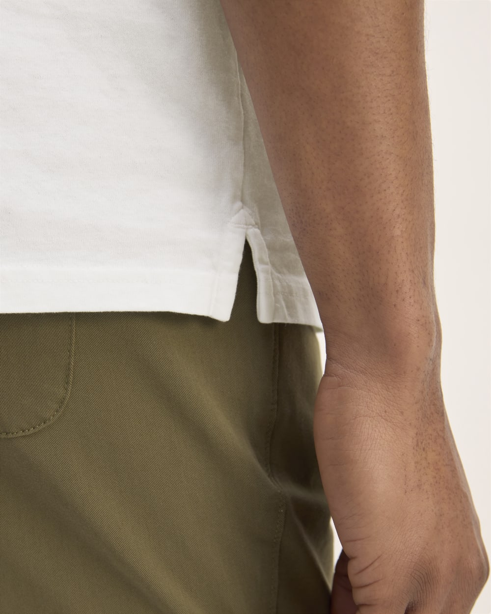 The Premium Weight Short-Sleeve Polo | White