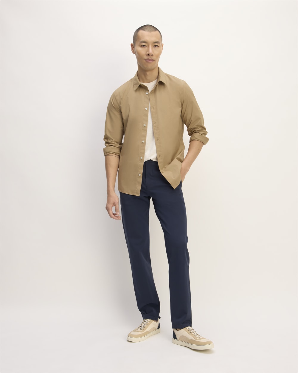 The Supima® Poplin Shirt | Tiger's Eye