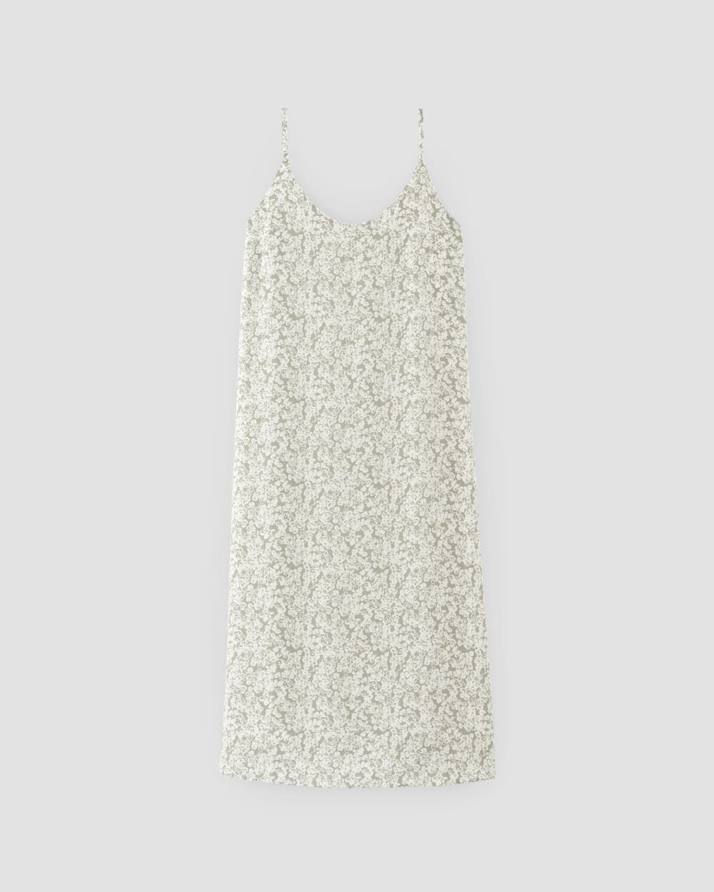 The Summer Slip Dress | Sage Mini Floral