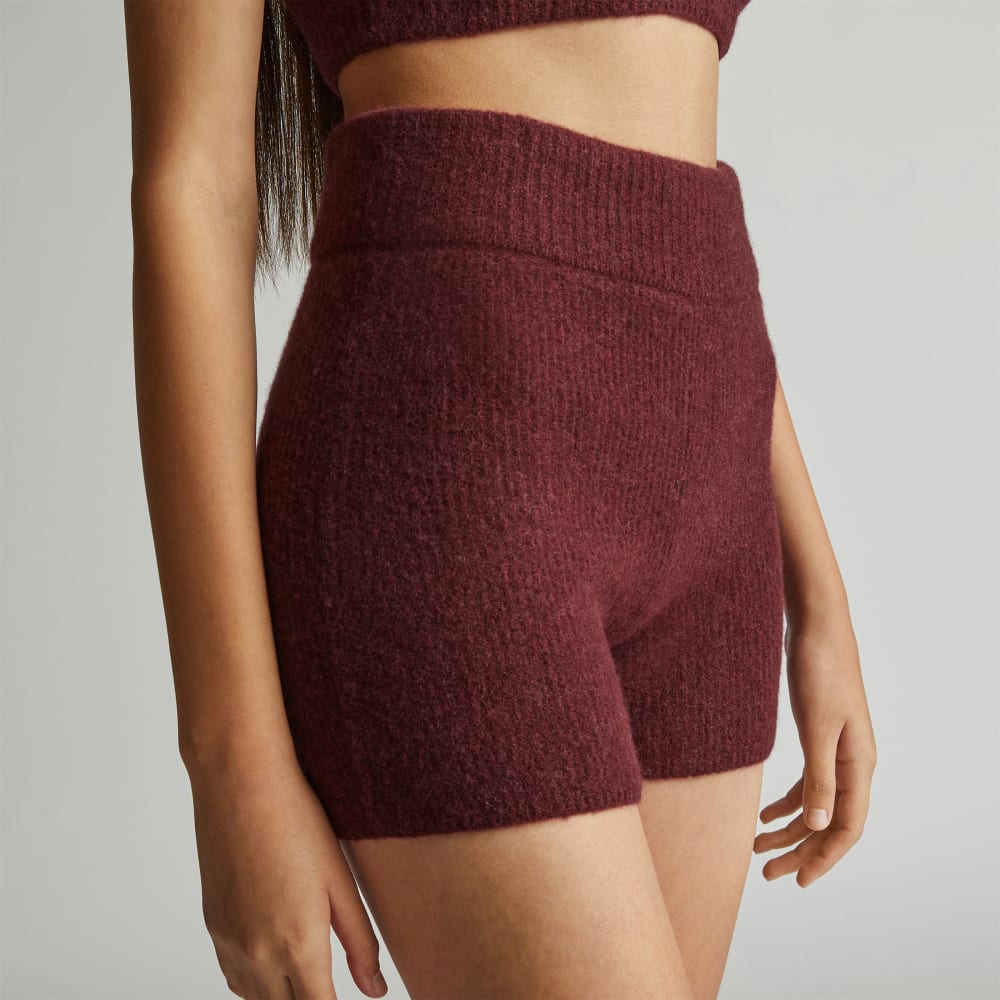 The Cozy-Stretch Short | Brandy