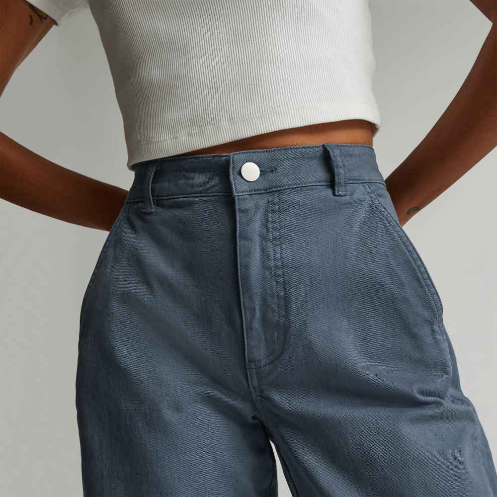 The Utility Barrel Pant | Faded Blue | Regular