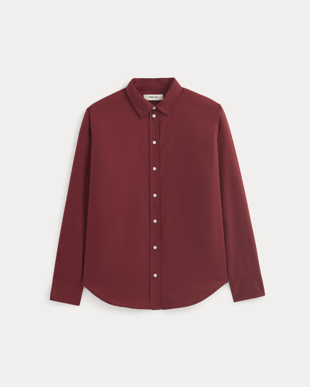 The Must-Have Shirt in Silky Cotton | Merlot